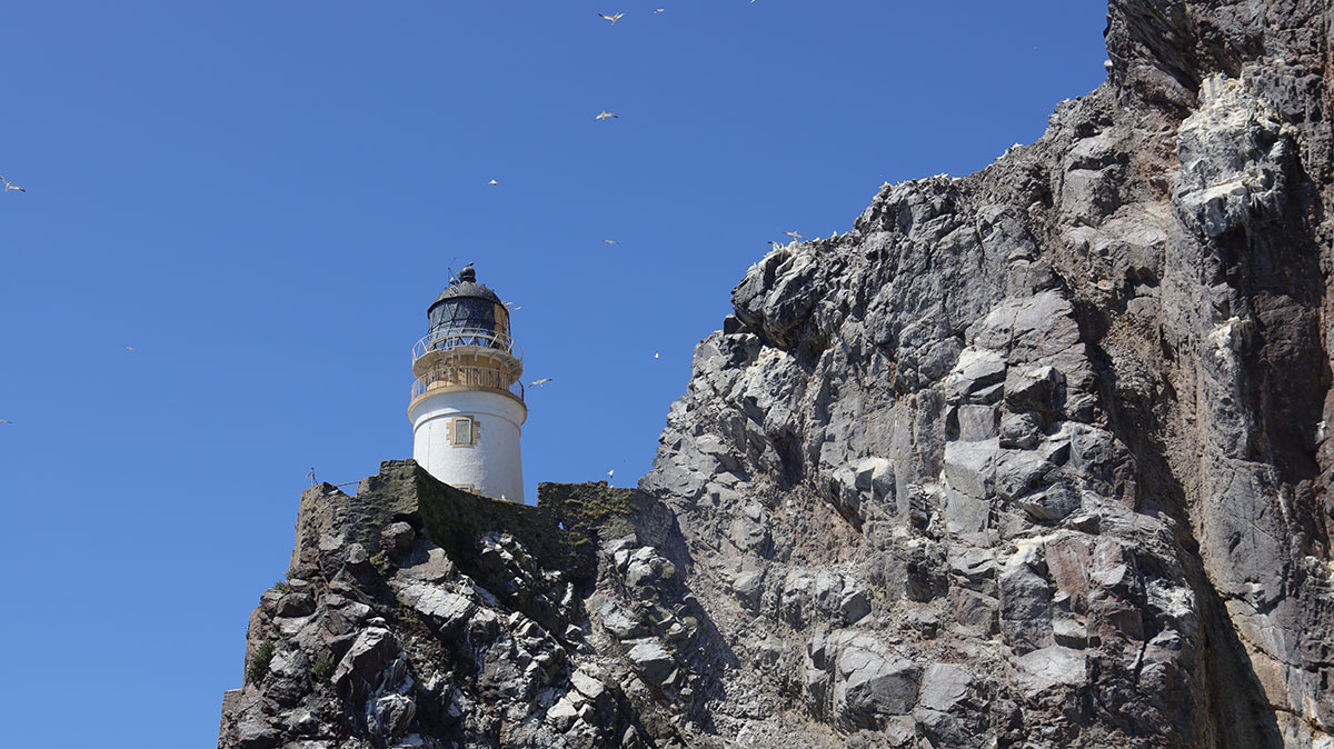 Vuurtoren op Bass Rock